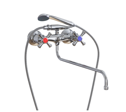 Смеситель для ванны и умывальника 1/2 кер. MIXLINE ML10-02