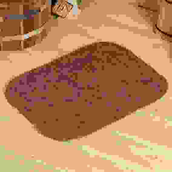 Коврик для бани "Классический" войлок, серый, 40х30см 2593220