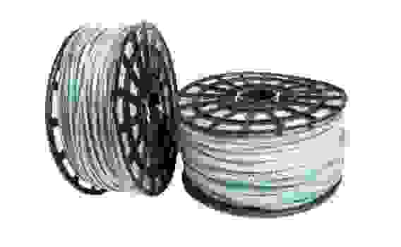 Шнур хозяйственный вязаный д.10мм Радуга плотный 140кгс