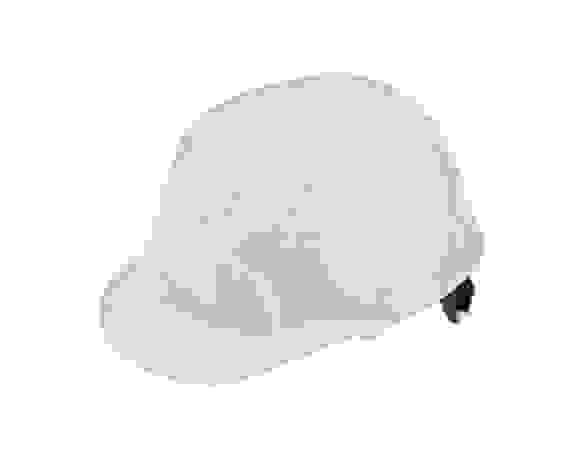 Каска защитная с храповым механизмом Юнона (текс.оголовье) бел