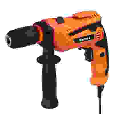 Дрель ударная электр. ДУ-780, 780Вт, быстрозаж. патрон 13мм, 0-3000 об/мин, рег.скор,реверс. ЕРМАК