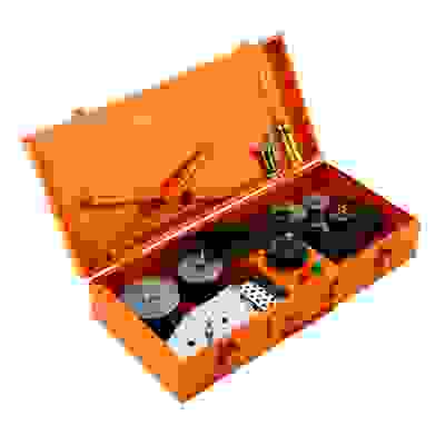 Аппарат для сварки пласт. труб АСП-800, 800 вт, 50-300 C, 6 насадок, 20-63 мм, кейс. ЕРМАК