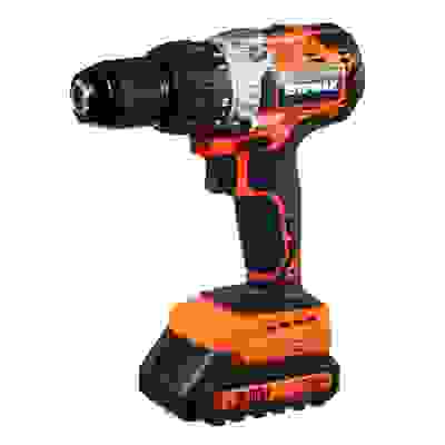 Шуруповерт аккум., 21 вольт, бесщёточный, 2,0 А*ч, 0-400/0-1500 об. мин.,LED подсветка, кейс ЕРМАК