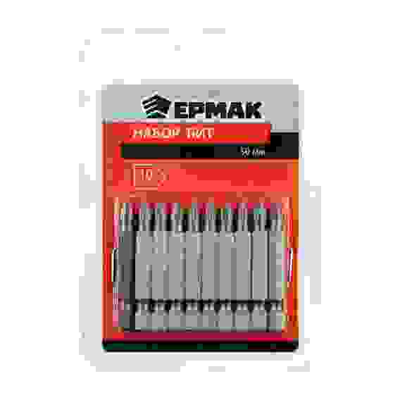 Набор бит PН1 50мм (10шт) ЕРМАК