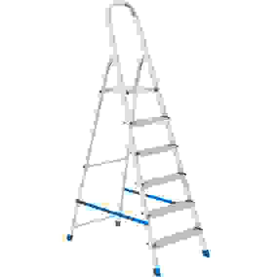 Стремянка 6 ступ., алюминиевая, Россия// Сибртех