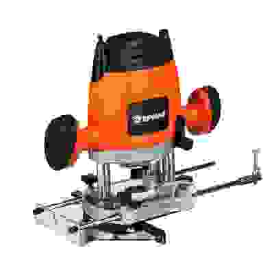 Фрезерная машина, электрическая (фрезер двуручный) 1200Вт, глуб.рез 35 мм, цанг.патрон 6/8 мм. ЕРМАК