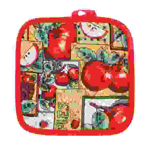 Прихватка, 100% полиэстер, 16,5х17см, 4 дизайна