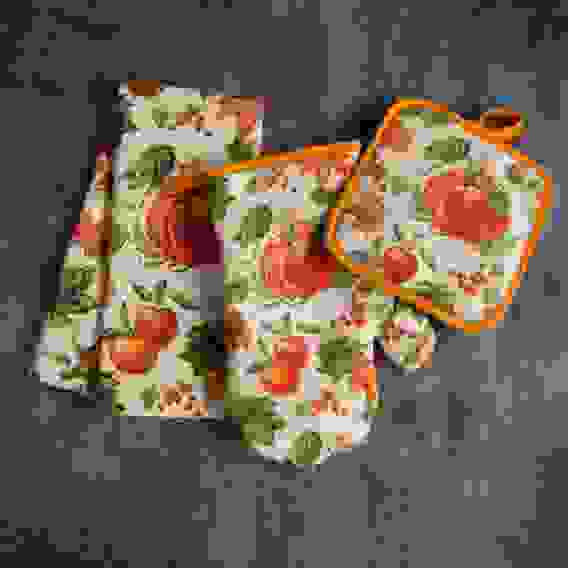 Прихватка, Тыквенный Латте , полиэстер, 17х17см PROVANCE