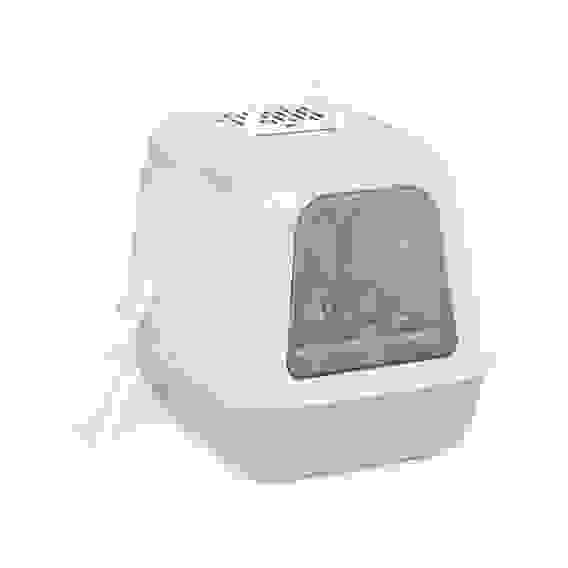 Туалет для кошек закрытый (бежевый) (уп.1)