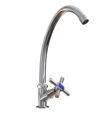 Смеситель для умывальника/мойки 1/2 кер. ML09-05 MIXLINE моно (без подводки)