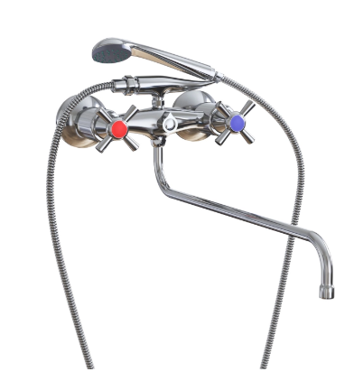 Смеситель для ванны и умывальника 1/2 кер. ML09-02 MIXLINE