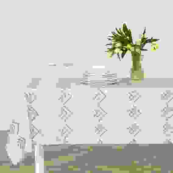 Хедж Скатерть текстильная 140х180см с водоотталкивающей пропиткой, зелены PROVANCE