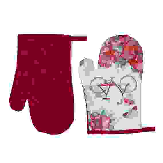 Прихватка-варежка, 100% полиэстер, 17х27см PROVANCE Маковое поле