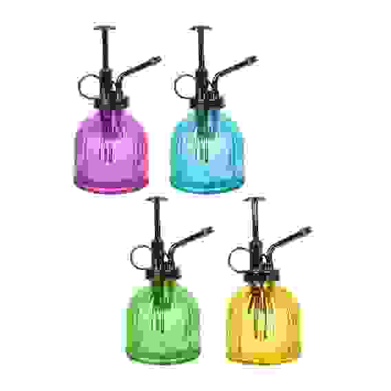 Акция! Распылитель, 16х8см, стекло, пластик, фиолетовый INBLOOM