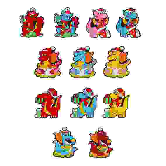 Магнит Символ Года, ПВХ, 6х0,5х5см, ассортимент дизайнов СНОУ БУМ