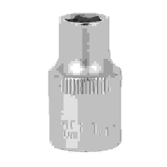 Головка торцевая, 6 граней, 10 мм, 1/2&quot;, хром-ванадий ЕРМАК