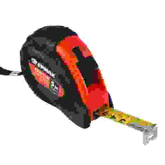 Рулетка с обрезиненным корпусом, 5м х 19мм ЕРМАК