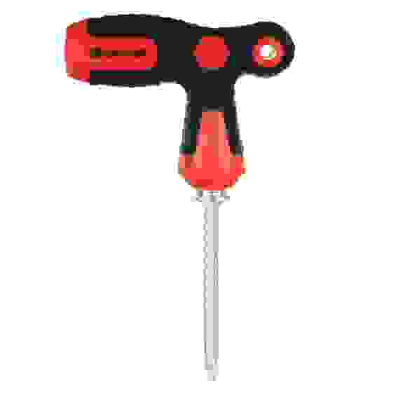 Отвертка телескопическая двусторонняя, Т-образная 2х-комп. рукоятка, с фиксатором ЕРМАК