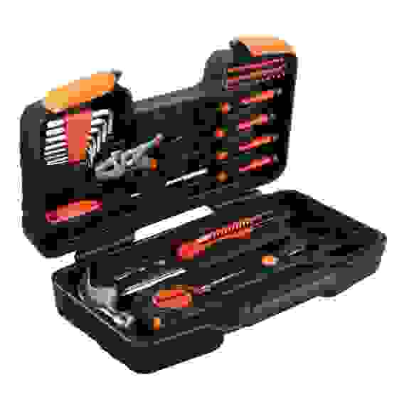 Набор инструментов 39 пр. \"Домашний Мастер\", в пластиковом кейсе ЕРМАК