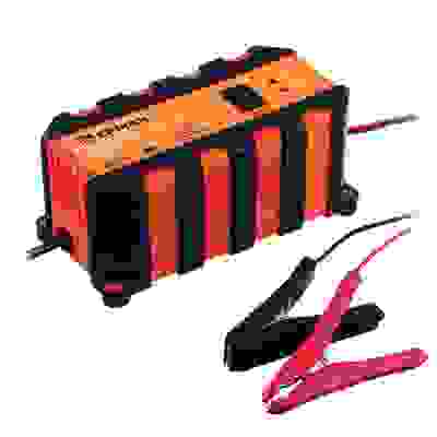 Зарядное устройство импульсное, автомат, 2.7 A, 6В/12В, пластик корпус ЕРМАК