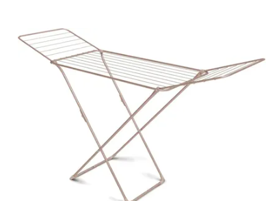 Сушилка 18 для белья напольная складная(180х54х108) СБ1/РЗ роз.золото