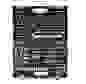 Набор инструментов АВТО, 1/2&quot; , 1/4&quot; , CrV, в кейсе 82 предм Вихрь