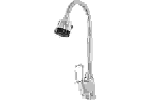 Смеситель для кухни 35 9402у st Omega гибкий излив лат.