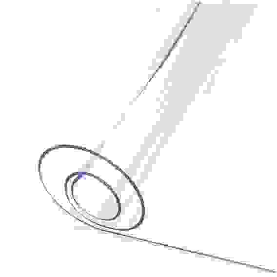 Пленка прозрачная 0,60мм, х 100см