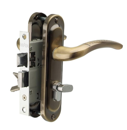 Замок врезной Vrata 50/106-ЦМВ70 АВ (бронза)