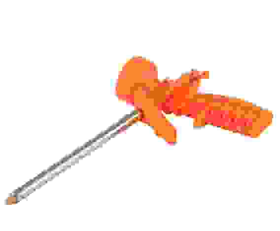 Пистолет для монтажной пены \"ЛАЙТ\", пластмассовый корпус Вихрь 73/3/6/6