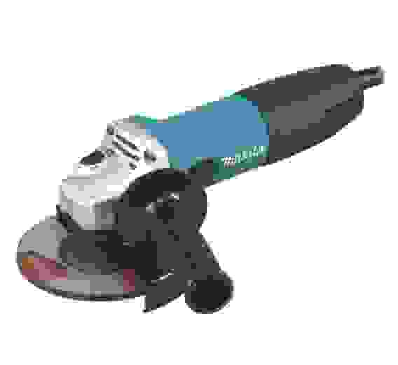 Углошлифмашина Makita 9557HNRK (плав. пуск) 840Вт 115мм 11000об/мин, кейс, функция антирестарта