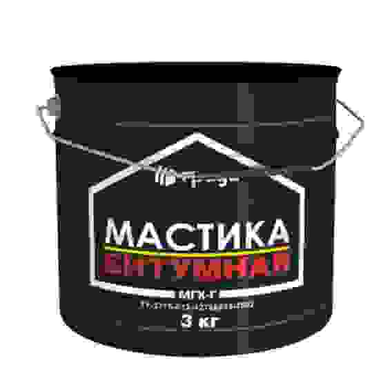 Мастика битум 3кг МГХ-Г