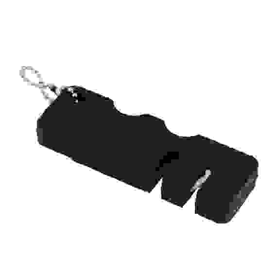 Точилка для ножей/ножниц, вольфрамовая сталь, керамика, 9,2х3х1,3см, ABS пластик