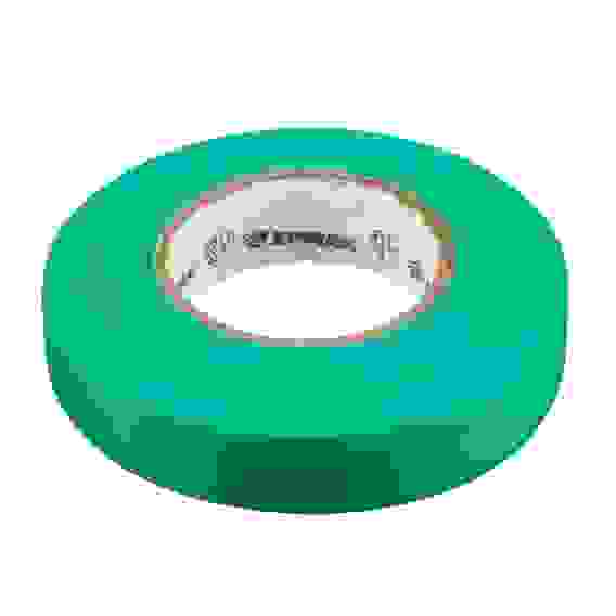 Изолента ПВХ в/с зеленая, шир. 15+-2мм, 20м, толщ 0,15мм ЕРМАК