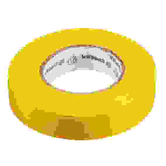 Изолента ПВХ в/с желтая, шир. 15+-2мм, 20м, толщ 0,15мм ЕРМАК