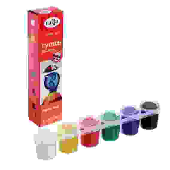 Гуашь Гамма &quot;Мультики&quot;, 06 цветов, 15мл, блок-тара, картон. упак.