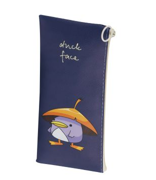 Пенал мягкий 200*100 MESHU "Duck Face", искусственная кожа