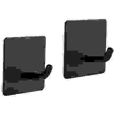 Набор крючков на самоклеящейся основе &quot;Квадрат&quot;, 2 шт (металл)