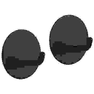 Набор крючков на самоклеящейся основе "Круг", 2 шт (металл)