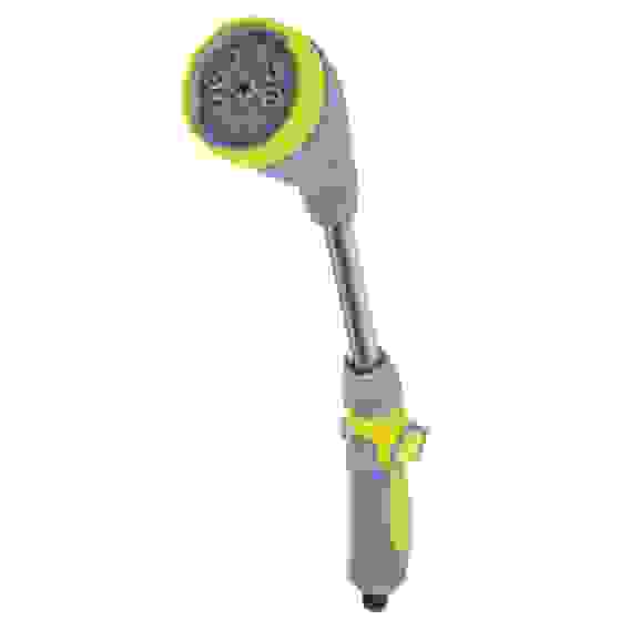 Пистолет-штанга садовый для полива, 8 режимов, регулятор напора, ABS, TPR, алюм INBLOOM