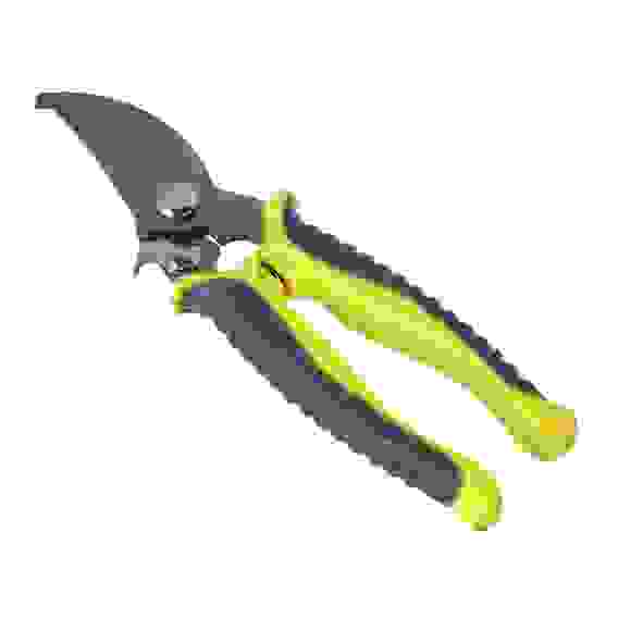 Секатор садовый, 18см, марганцевая сталь 65М, блокиратор INBLOOM