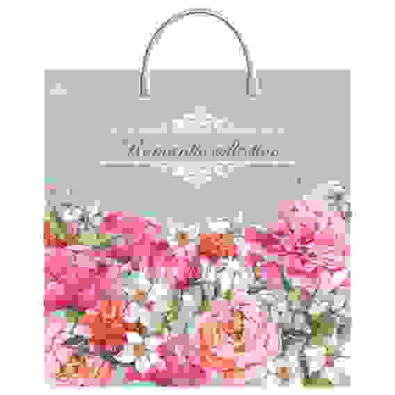 Пакет Романтическая коллекция, с пластиковой ручкой, 35*36 см, 85 мкм ПВД