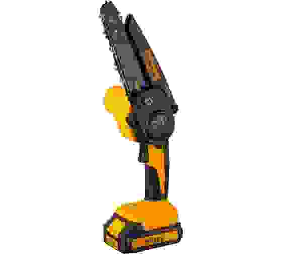 Пила цепная акк. Huter ELS-20-Li-2K (шина15см, шаг 1/4, 36зв.) 2акк, з/у (2Ач, 20В)