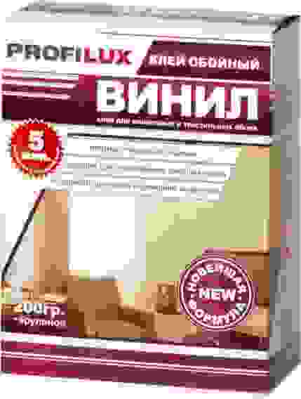 Клей обойный &quot;Профилюкс&quot; ПМ-П200-200 винил, 200 гр
