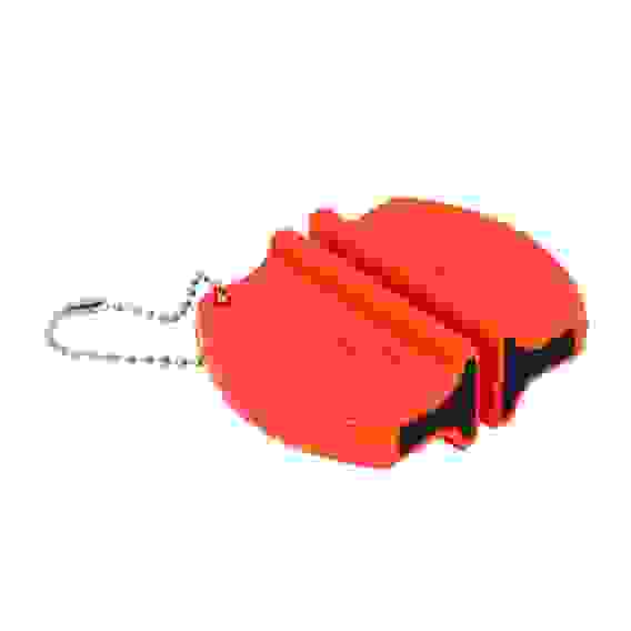 Точилка для ножей/ножниц, вольфрамовая сталь, керамика, 5,8х7,6х2,4см, ABS пластик ЕРМАК