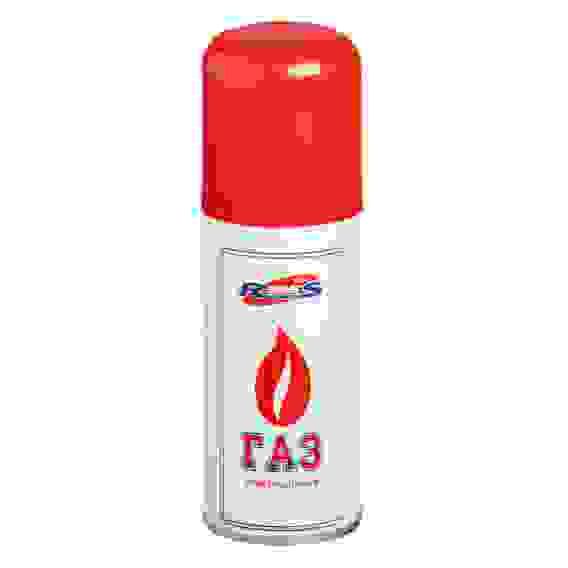 Газ для заправки зажигалок RUNIS, метал.баллон (140 мл), 55 г, белый