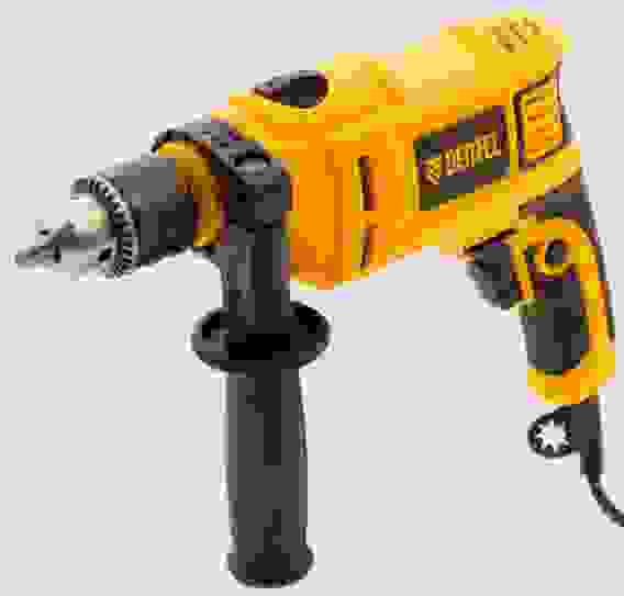 Дрель ударная Denzel ID-750, 750Вт, 0-3000 об/мин, 48000 уд/мин