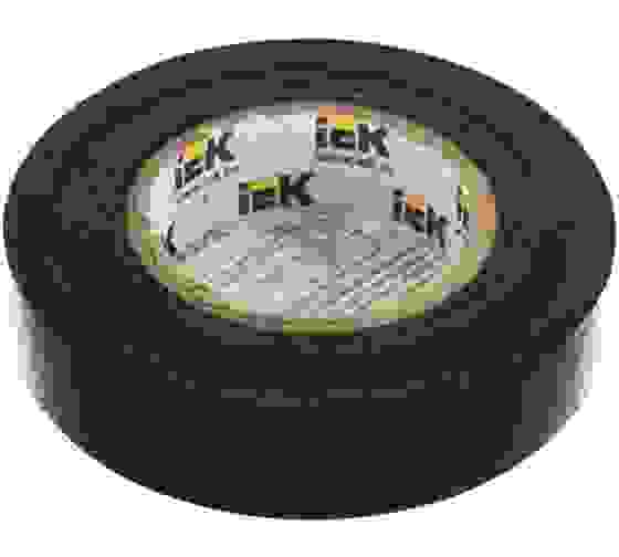 Изолента ПВХ 15х20м черная IEK