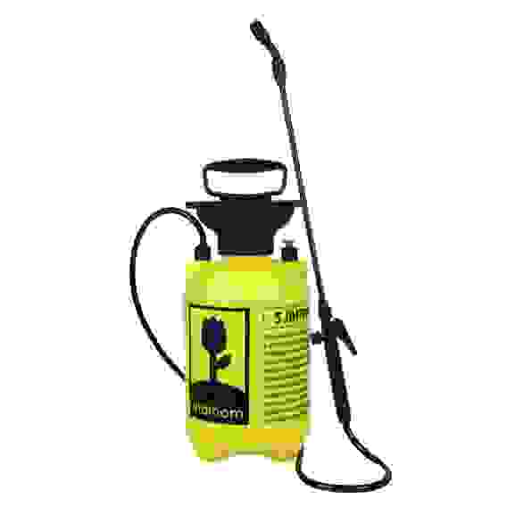 Опрыскиватель помповый 5л, трубка для опрыскивания, металл, пластик INBLOOM