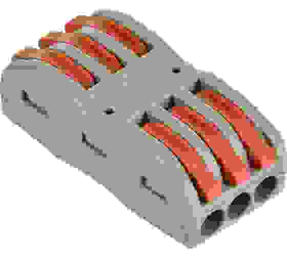 Клемма строительно-монтажная СМК 222-4133 проходная IEK